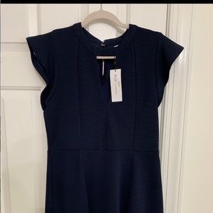 Navy BCBG dress- NWT!